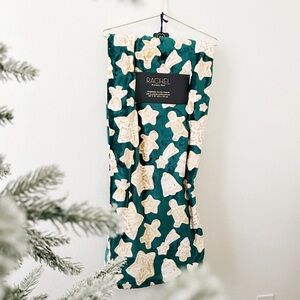 NEW Rachel Roy Oversized Gingerbread Man Holiday Blanket